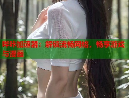 哔咔加速器：解锁流畅网络，畅享游戏与漫画