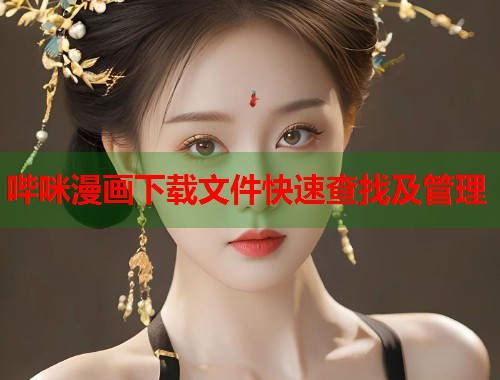 哔咪漫画下载文件快速查找及管理