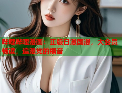 哔哩哔哩漫画：正版日漫国漫，大会员畅读，追漫党的福音
